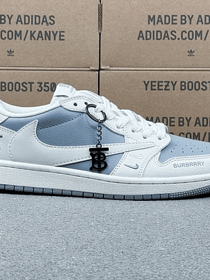 AJ1 Low x Burberry Grey