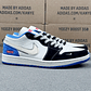 AJ1 Low x Supreme Blue Black And White  - Thumbnail 3