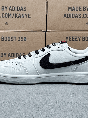 AJ1 Low White And Black