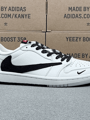 AJ1 Low White And Black