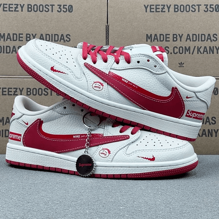 AJ1 Low Red Supreme 5