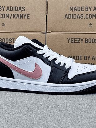AJ1 Low Black & Rust Pink