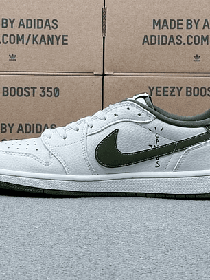 AJ1 Low Green Burberry 