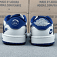 AJ1 Low White And Blue - Thumbnail 6