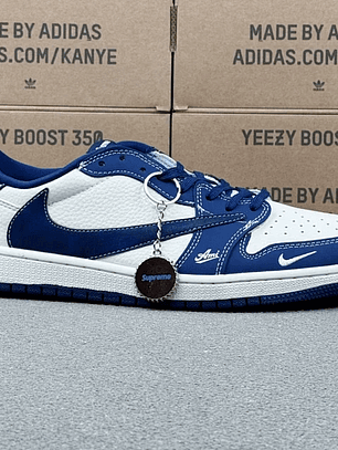 AJ1 Low White And Blue