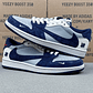 AJ1 Low Blue - Thumbnail 5