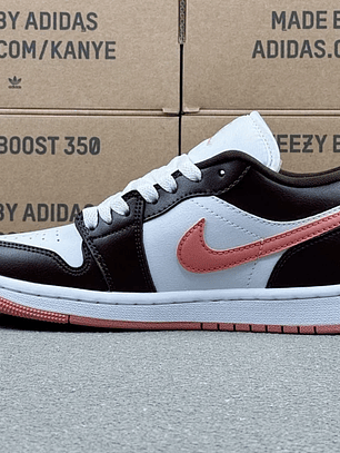 AJ1 Low Black & Rust Pink