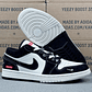 AJ1 Low Black and white Supreme - Thumbnail 5