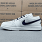 AJ1 Low Blue and White - Thumbnail 2