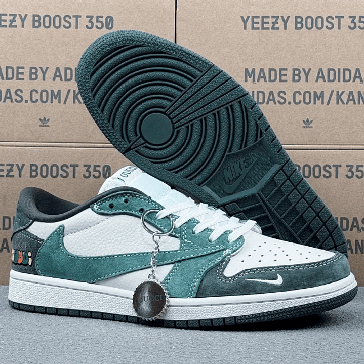 AJ1 Low GUCCI GREEN 2