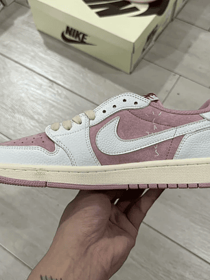 AJ1 Low Travis Scott Sail Shy Pink