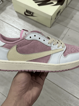 AJ1 Low Travis Scott Sail Shy Pink