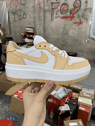 AJ1 Low Elevate Yellow