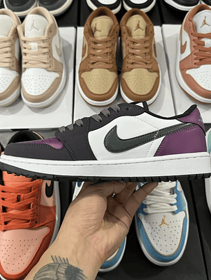 AJ1 Low Purple Smoke