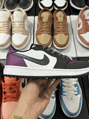 AJ1 Low Purple Smoke