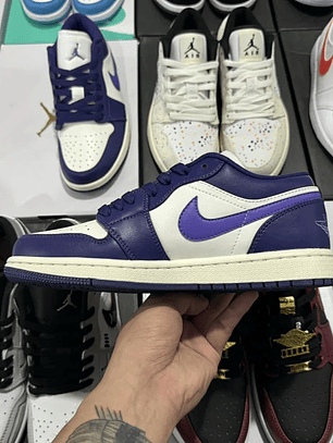 AJ1 Low  Sky J Purple