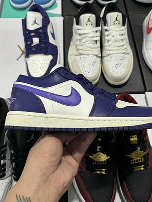 AJ1 Low  Sky J Purple