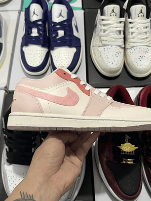 AJ1 Low Mighty Swooshers Pink