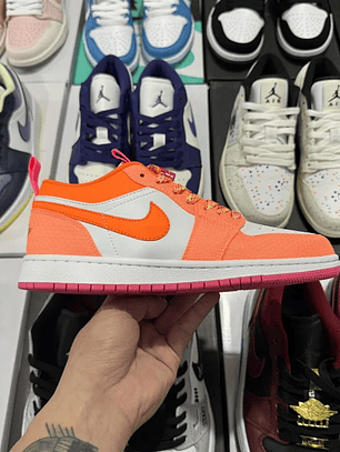 AJ1 Low Hyper Crimson