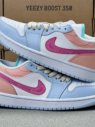 AJ1 Low Multi Color Sashiko