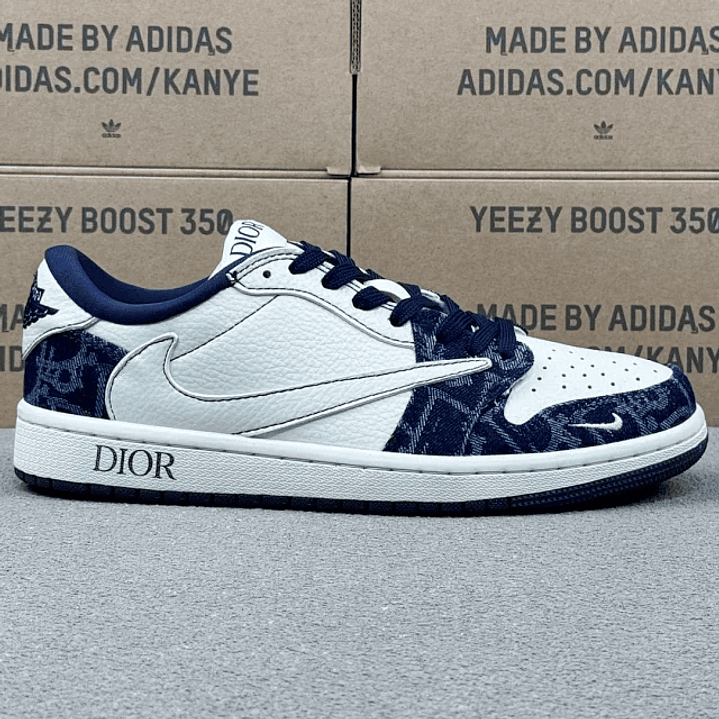 AJ1 Low x Blue Dior 1