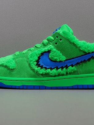 Dunk SB Grateful Dead Bears Green