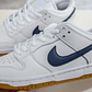 Dunk SB White Navy - Thumbnail 4