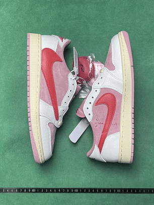 AJ1 Travis Reverse Mocha Pink
