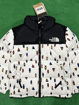 Colete The North Face Jacket with a bear pattern