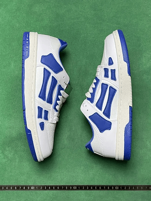 Skel Top Low White And Blue