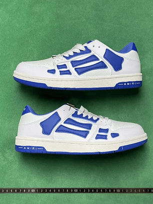 Skel Top Low White And Blue