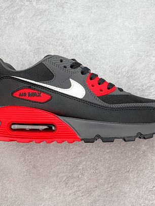 90 Smoke Grey Fire Red