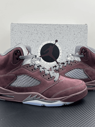 AJ 5 Burgundy