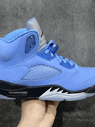 AJ 5 UNC University Blue