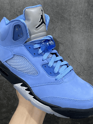 AJ 5 UNC University Blue