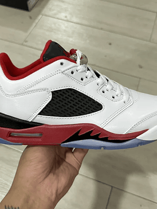 AJ 5  Low Fire Red