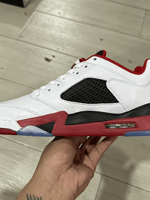AJ 5  Low Fire Red