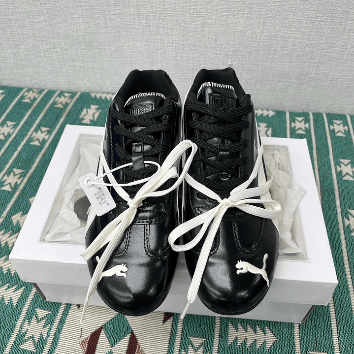 Puma x Rosé Speedcat Black-Warm White 3