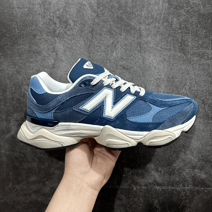 NB 9060 Blue and white 1