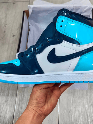  AJ1 Blue and balck