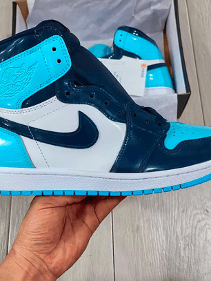  AJ1 Blue and balck