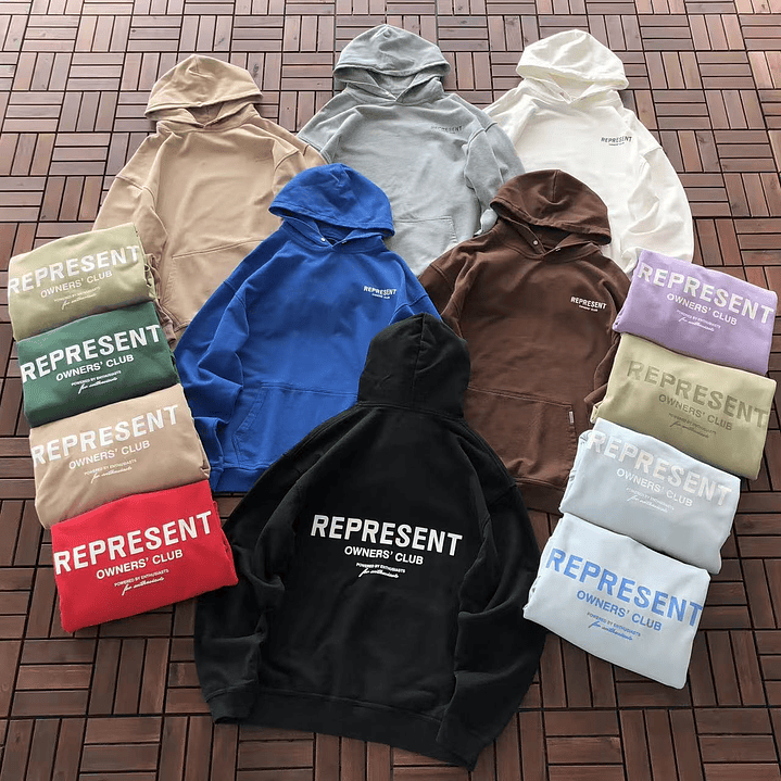 Hoodie Represent    1