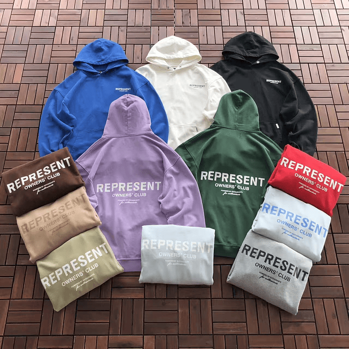 Hoodie Represent  1