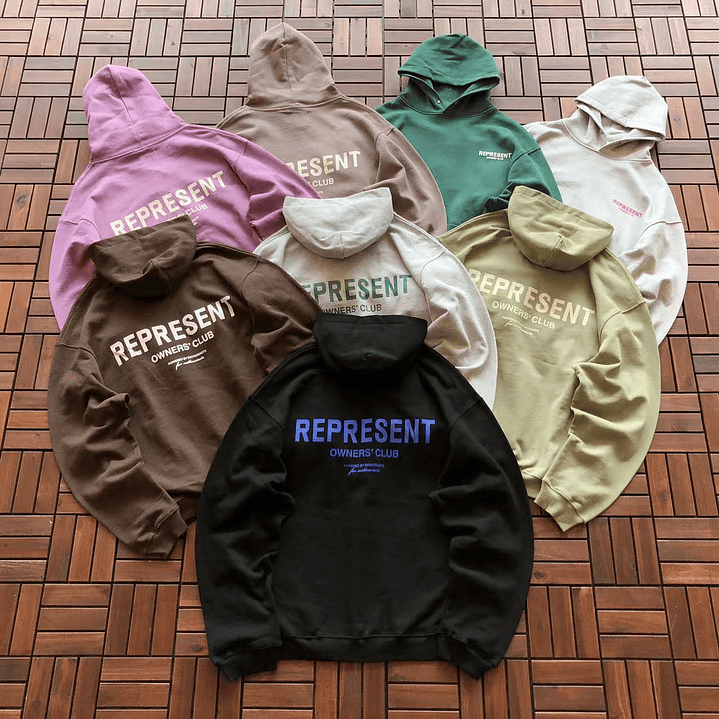 Hoodie Represent      1