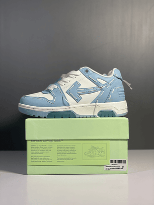 Out Of Office Blue and White