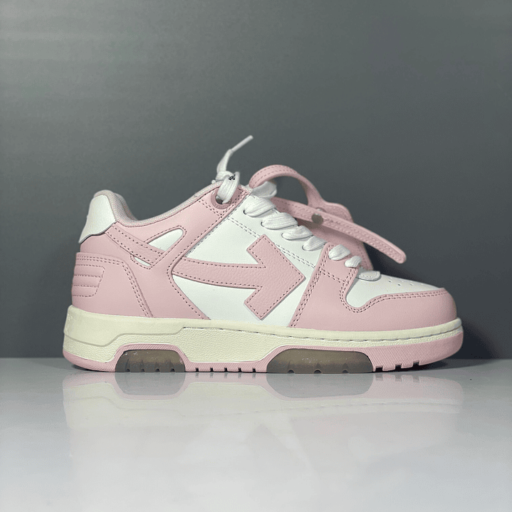 Out Of Office Pink and White 1