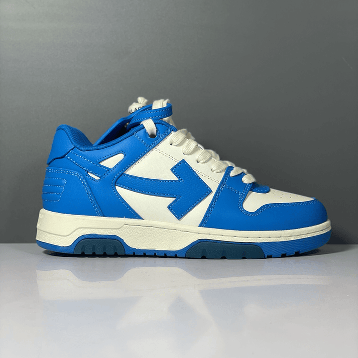 Out Of Office Blue and White 1