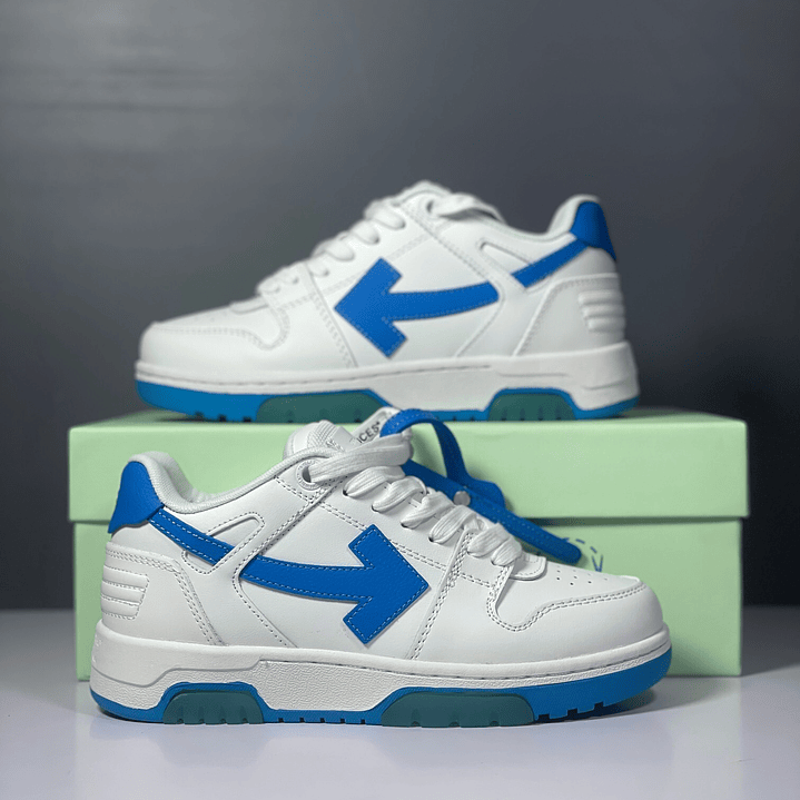 Out Of Office White and Blue 8