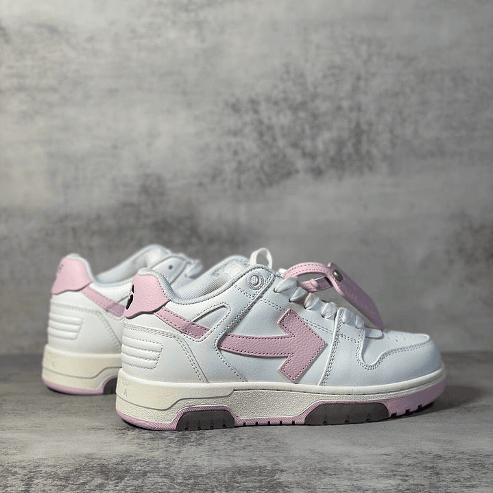 Out Of Office White and Pink 6