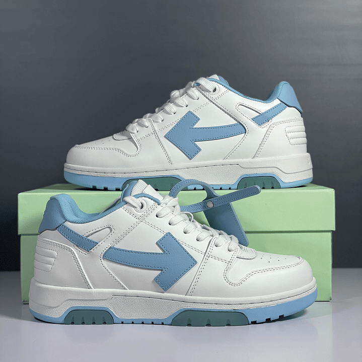 Out Of Office White and Blue 9